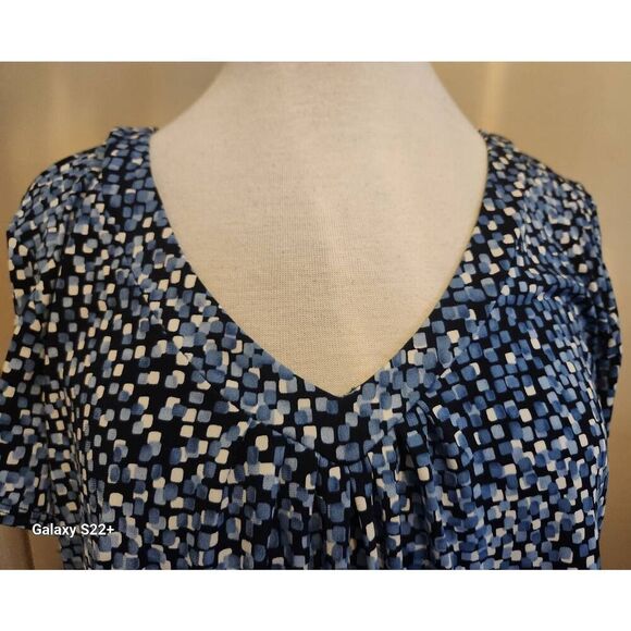 F53 Briggs New York plus sz blouse - Picture 3 of 8